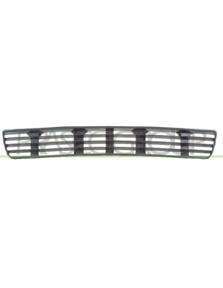 GRIGLIA PARAURTI ANTERIORE CENTRALE NERA AUDI A4 Mod. 11-94 - 01-99