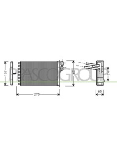 RISCALDATORE VOLKSWAGEN PASSAT B5 Mod. 10-00 - 03-05