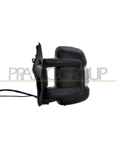 RETROVISORE SINISTRO ELETTRICO NERO TERMICO CON SONDA CON FANALE BRACCIO CORTO LAMPADINA 5W PEUGEOT BOXER Mod. 12-14 - 03-24