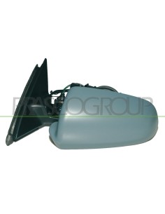 RETROVISORE SINISTRO ELETTRICO CON PRIMER TERMICO CHIUDIBILE ASFERICO 7 PINS AUDI A4 (B6) Mod. 10-00 - 09-04