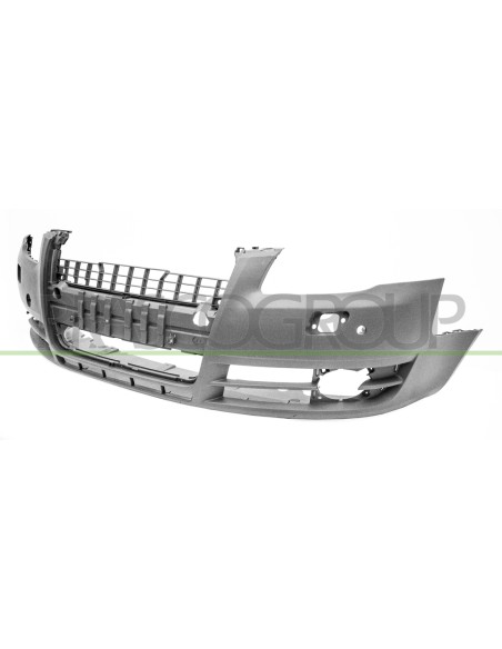 PARAURTI ANTERIORE CON PRIMER CON FORI PDC+SUPPORTI CON FORI LAVAFARI AUDI A4 (B7) Mod. 10-04 - 11-07