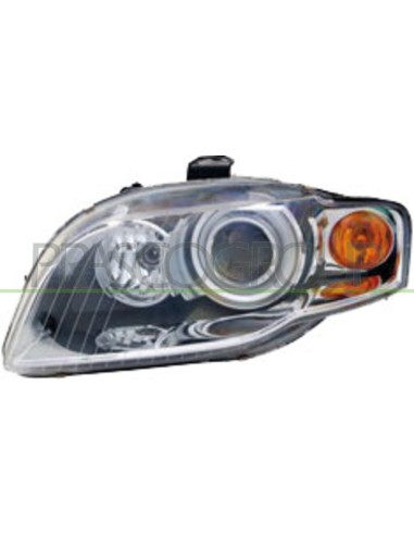 PROIETTORE SINISTRO XENON D1S ELETTRICO CON MOTORE FANALE ARANCIO AUDI A4 (B7) Mod. 10-04 - 11-07
