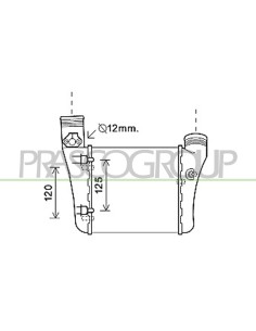 INTERCOOLER AUDI A4 (B7) Mod. 10-04 - 11-07