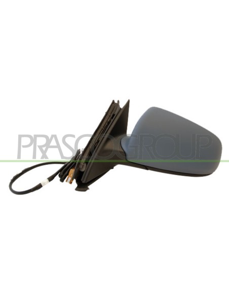 RETROVISORE SINISTRO ELETTRICO TERMICO CON PRIMER CON FANALE ASFERICO MOD. in poi 12-09 6 PINS AUDI A4 (B8) Mod. 12-07 - 12-11