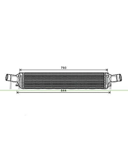 INTERCOOLER AUDI A4 (B8) Mod. 12-07 - 12-11