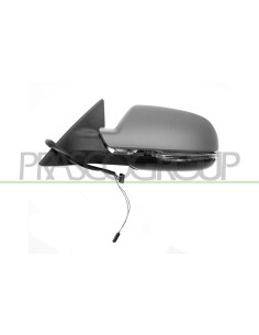 RETROVISORE SINISTRO ELETTRICO TERMICO CON PRIMER CON FANALE ASFERICO AUDI A5 (8T) SPORTBACK Mod. 08-11 - 03-17