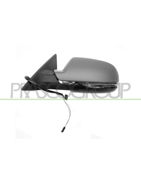 RETROVISORE SINISTRO ELETTRICO TERMICO CON PRIMER CON FANALE ASFERICO AUDI A5 (8T) SPORTBACK Mod. 08-11 - 03-17
