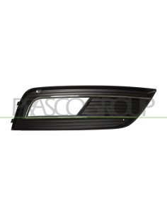 GRIGLIA DESTRA PARAURTI ANTERIORE NERA CON SEDE FENDI CON MODANATURA CROMATA AUDI A4 (B8) Mod. 01-12 - 04-15