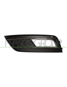 GRIGLIA SINISTRA PARAURTI ANTERIORE NERA CON SEDE FENDI CON MODANATURA CROMATA AUDI A4 (B8) Mod. 01-12 - 04-15