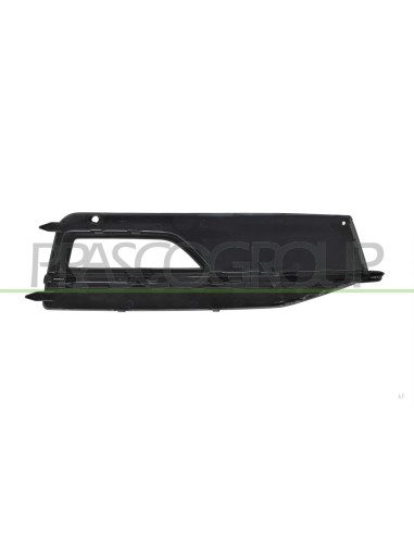 GRIGLIA SINISTRA PARAURTI ANTERIORE NERA CON SEDE FENDI CON MODANATURA CROMATA MOD. S4 AUDI A4 (B8) Mod. 01-12 - 04-15