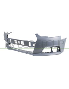 PARAURTI ANTERIORE CON PRIMER CON TAPPO COPRI GANCIO CON TRACCE PDC+PARK ASSIST E LAVAFARI AUDI A4 (B9) Mod. 09-15 - 07-19