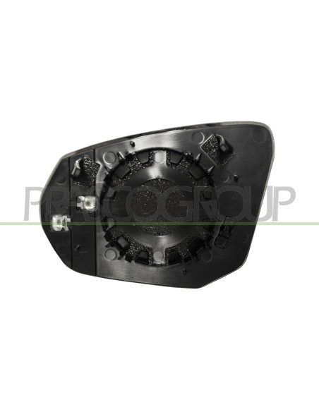 PIASTRA SPECCHIO DESTRA TERMICA CONVESSA AUDI Q2 Mod. 11-16 - 01-21