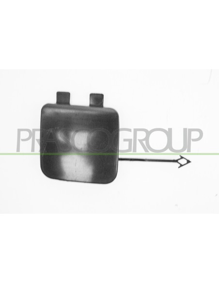 TAPPO COPRI GANCIO TRAINO PARAURTI POSTERIORE CON PRIMER AUDI A4 (B9) Mod. 09-15 - 07-19