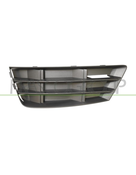 GRIGLIA SINISTRA PARAURTI ANTERIORE NERA AUDI A4 (B9) Mod. 09-15 - 07-19