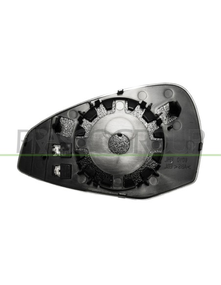 PIASTRA SPECCHIO DESTRA TERMICA ASFERICA AUDI A4 (B9) Mod. 09-15 - 07-19