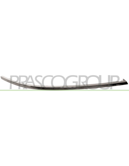PROFILO DESTRO PARAURTI ANTERIORE CROMATO AUDI A6 Mod. 05-97 - 05-01