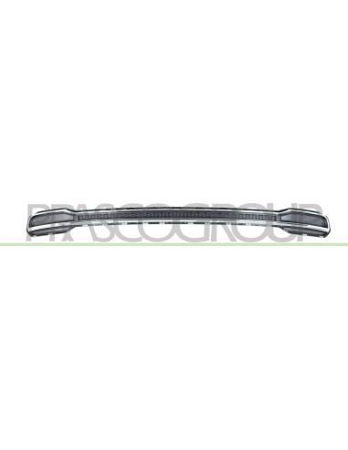 GRIGLIA SPOILER PARAURTI POSTERIORE CENTRALE NERA CON CORNICE CROMATA