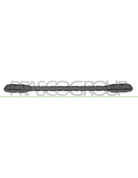 GRIGLIA SPOILER PARAURTI POSTERIORE CENTRALE NERA CON CORNICE CROMATA