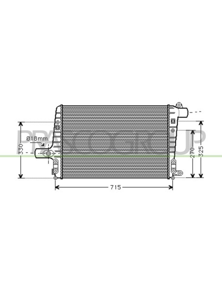 INTERCOOLER AUDI A6 Mod. 05-97 - 05-01
