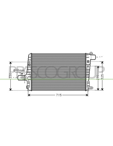 INTERCOOLER AUDI - A6 - Mod. 05-97 - 05-01
