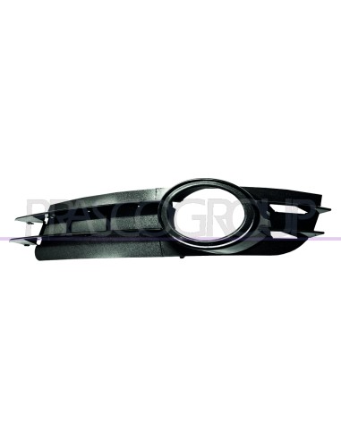 GRIGLIA SINISTRA PARAURTI ANTERIORE NERA CON SEDE FENDI MOD. BENZINA AUDI A6 Mod. 05-04 - 10-08