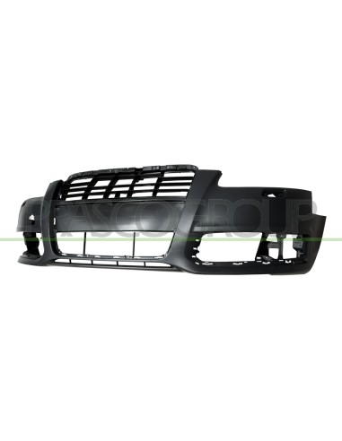 PARAURTI ANTERIORE CON PRIMER CON FORI LAVAFARI CON TRACCE PDC AUDI A6 Mod. 11-08 - 11-11