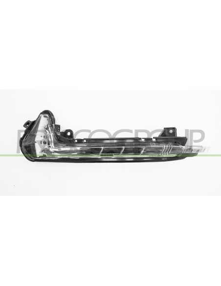 FANALE BIANCO PER RETROVISORE SINISTRO AUDI A6 (4GC) Mod. 09-14 - 06-16