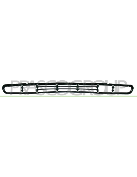 GRIGLIA PARAURTI ANTERIORE CENTRALE NERA BMW 3 SERIES E46 Mod. 05-98 - 08-01