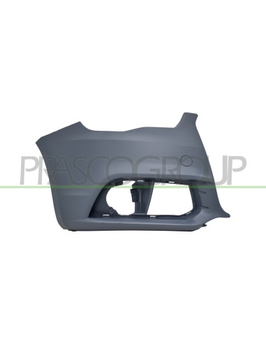 PARAURTI ANTERIORE DESTRO CON PRIMER CON TAPPO COPRI GANCIO CON TRACCE PDC E LAVAFARI AUDI A1 Mod. 08-10 - 06-14
