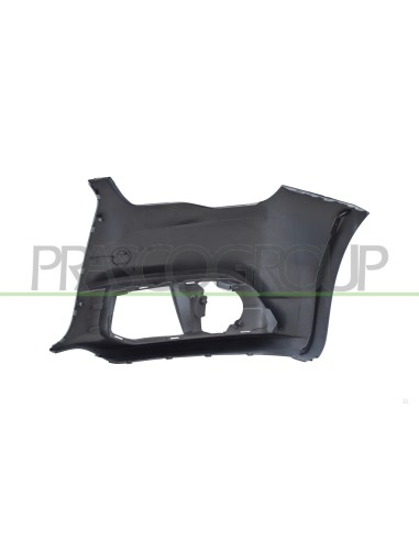 PARAURTI ANTERIORE DESTRO CON PRIMER CON TAPPO COPRI GANCIO CON TRACCE PDC E LAVAFARI AUDI A1 Mod. 08-10 - 06-14