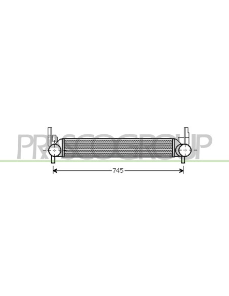 INTERCOOLER AUDI A1 Mod. 08-10 - 06-14