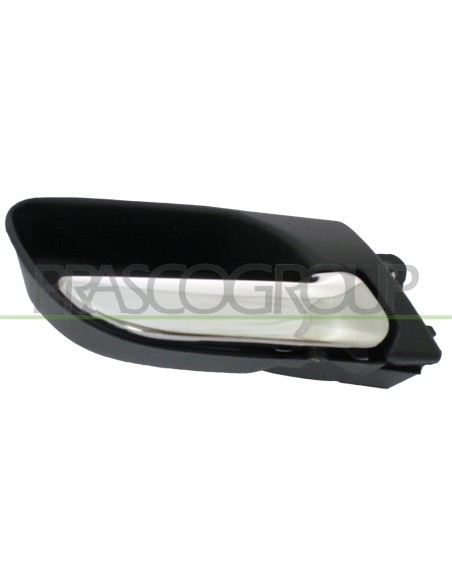 MANIGLIA POSTERIORE DESTRA INTERNA CON LEVA CROMATA CON MOSTRINA NERA BMW 3 SERIES E46 Mod. 05-98 - 08-01