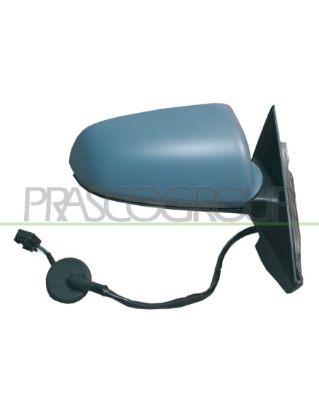 RETROVISORE DESTRO ELETTRICO TERMICO CON PRIMER CONVESSO MOD. 3 PORTE 16H7P AUDI A3 Mod. 09-03 - 06-08