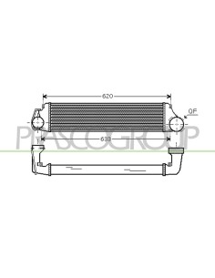 INTERCOOLER BMW 3 SERIES E46 Mod. 09-01 - 02-05