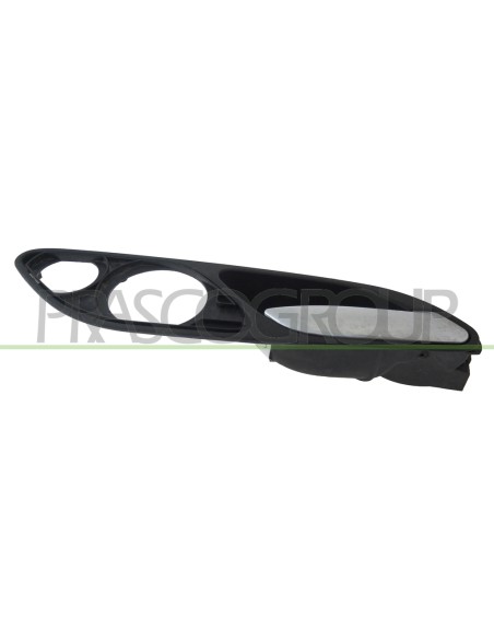 MANIGLIA ANTERIORE DESTRA INTERNA CON LEVA CROMATA CON MOSTRINA NERA BMW 3 SERIES E46 COUPE' Mod. 09-03 - 09-06