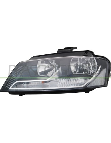 PROIETTORE DESTRO H7+H7 ELETTRICO CON MOTORE AUDI A3 Mod. 07-08 - 08-12