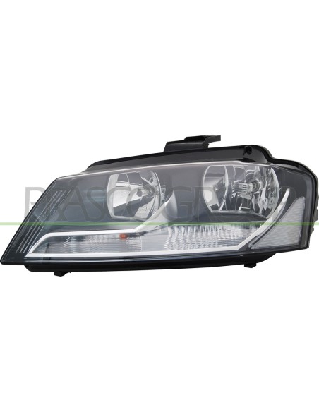 PROIETTORE DESTRO H7+H7 ELETTRICO CON MOTORE AUDI A3 Mod. 07-08 - 08-12