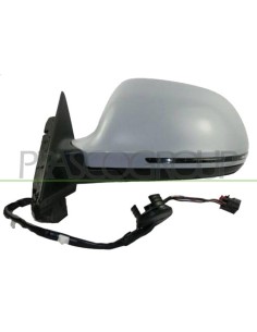 RETROVISORE SINISTRO ELETTRICO TERMICO CON PRIMER CON FANALE ASFERICO MOD. 3 PORTE AUDI A3 Mod. 07-08 - 08-12