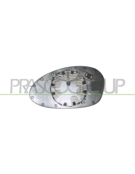 PIASTRA SPECCHIO DESTRA TERMICA CONVESSA BLU MOD. 09-09 in poi BMW 3 SERIES E90-E91 Mod. 03-05 - 02-09