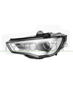 PROIETTORE SINISTRO XENON D3S-LED ELETTRICO CON MOTORE AUDI A3 3-5 PORTE (8V1-8VA) Mod. 09-12 - 02-16