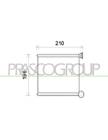 RISCALDATORE AUDI A3 3-5 PORTE (8V1-8VA) Mod. 09-12 - 02-16
