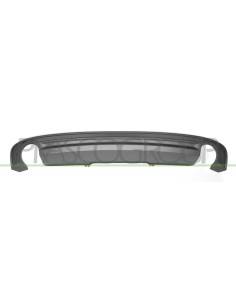 SPOILER PARAURTI POSTERIORE VERNICIATO ARGENTO CON SCARICO SINGOLO DESTRA-SINISTRA AUDI A4 (B9) S LINE Mod. 09-15 - 06-18