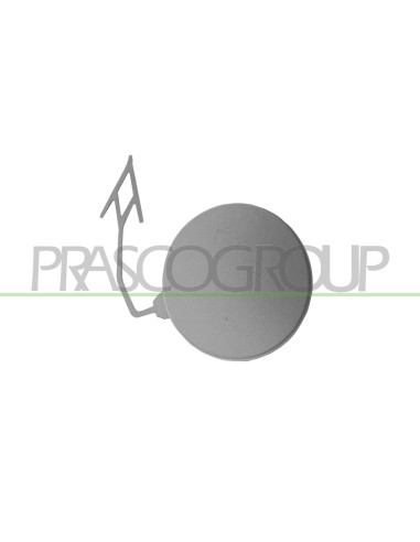 TAPPO COPRI GANCIO TRAINO PARAURTI POSTERIORE CON PRIMER AUDI A5 (8T3-8F7) COUPE'-CABRIOLET Mod. 08-11 - 03-17