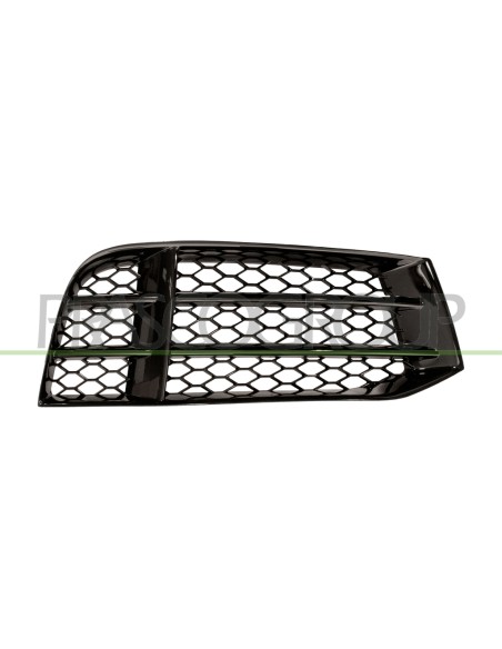 GRIGLIA DESTRA PARAURTI ANTERIORE NERA LUCIDA MOD. RS5 AUDI A5 (8T) SPORTBACK Mod. 08-11 - 03-17