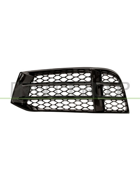 GRIGLIA SINISTRA PARAURTI ANTERIORE NERA LUCIDA MOD. RS5 AUDI A5 (8T) SPORTBACK Mod. 08-11 - 03-17