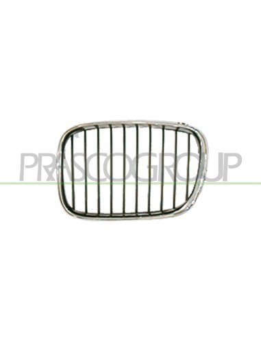 GRIGLIA RADIATORE SINISTRA CROMATA NERA BMW 5 SERIES E39 Mod. 11-95 - 08-00