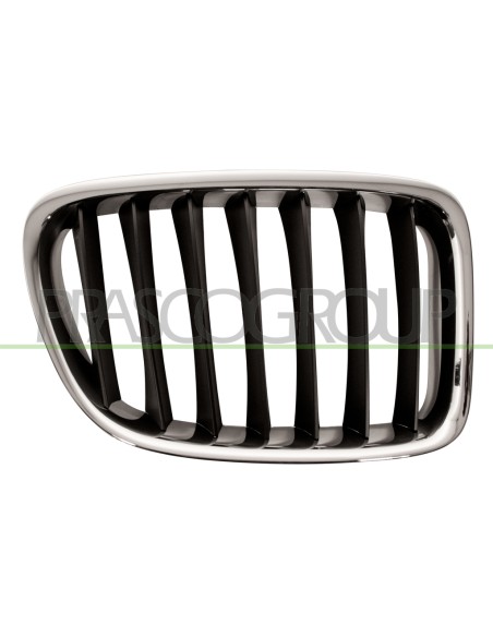 GRIGLIA RADIATORE DESTRA CROMATA NERA BMW X1 E84 Mod. 07-09 - 05-12