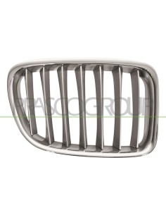GRIGLIA RADIATORE DESTRA CROMATA TITANIO BMW X1 E84 Mod. 07-09 - 05-12