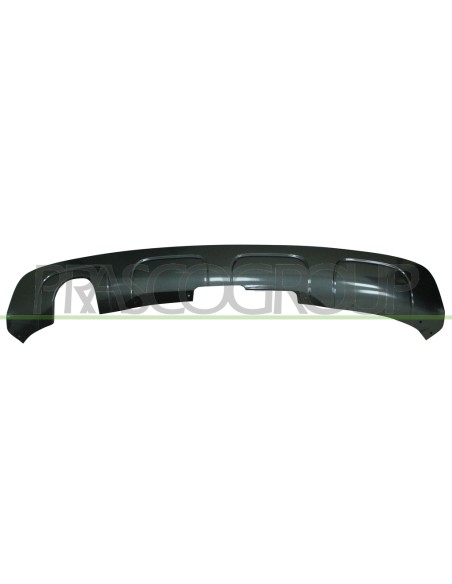 SPOILER PARAURTI POSTERIORE GRIGIO SCURO LUCIDO CON SCARICO SINGOLO A SINISTRA MOD. M TECH BMW X1 E84 Mod. 07-09 - 05-12