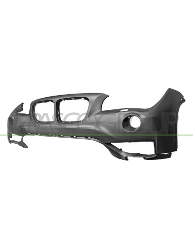 PARAURTI ANTERIORE SUPERIORE CON PRIMER CON FORI LAVAFARI CON TAPPO COPRI GANCIO BMW X1 E84 Mod. 06-12 - 06-15